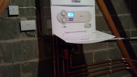 Energy efficient boiler installed by Aqua Systems