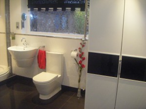 Cupboard frontage made to house boiler, complete with plenty of storage space