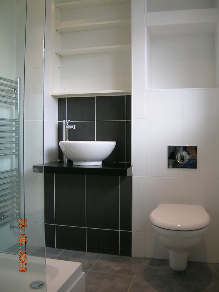 Wash bowl and wall hung WC pan