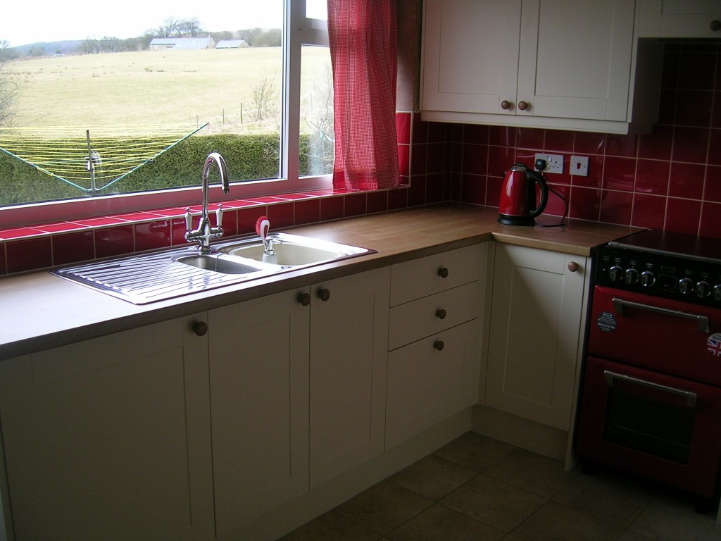 Completed kitchen